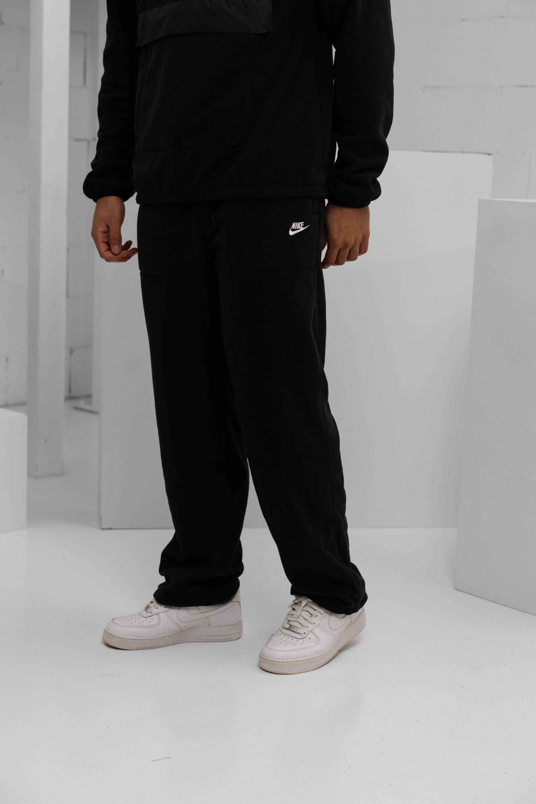 Nike Club Winterized Trainingspak Heren Zwart