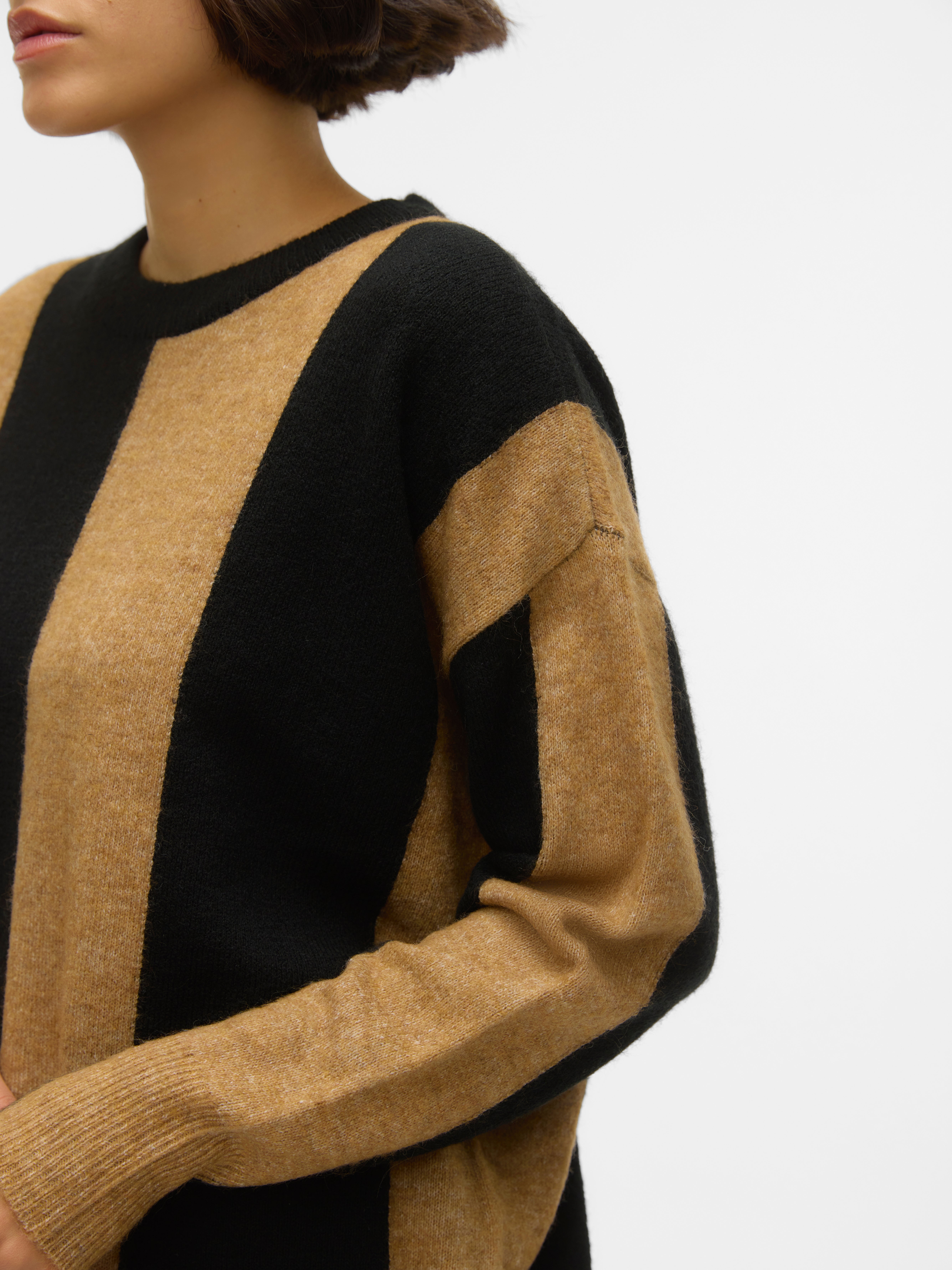 VMFILUCASTRIPE Gebreide pullover