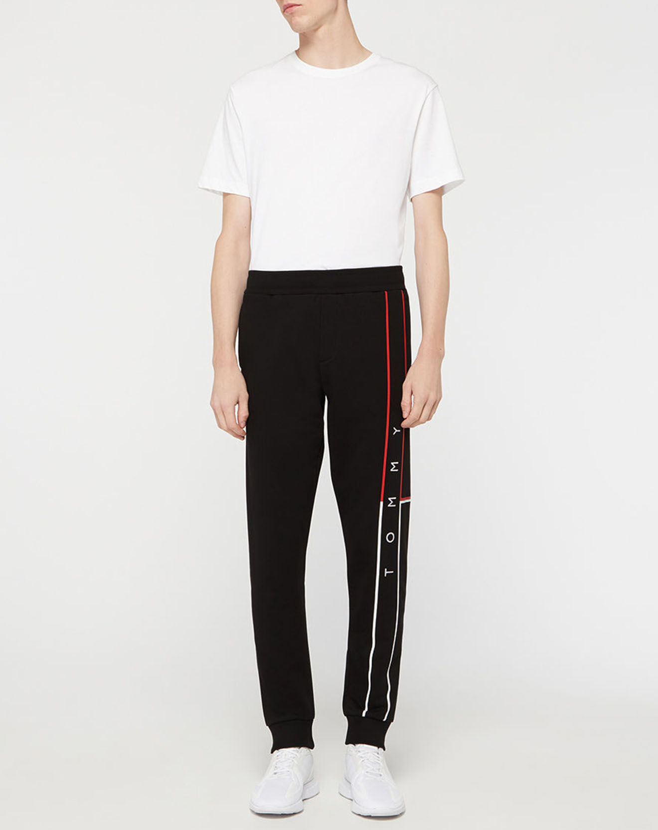 Tommy Hilfiger Jogging Regular Large Rwb Flag noir