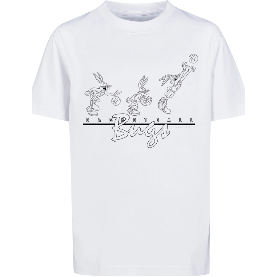 F4NT4STIC T-Shirt Looney Tunes Basketball Bugs weiß