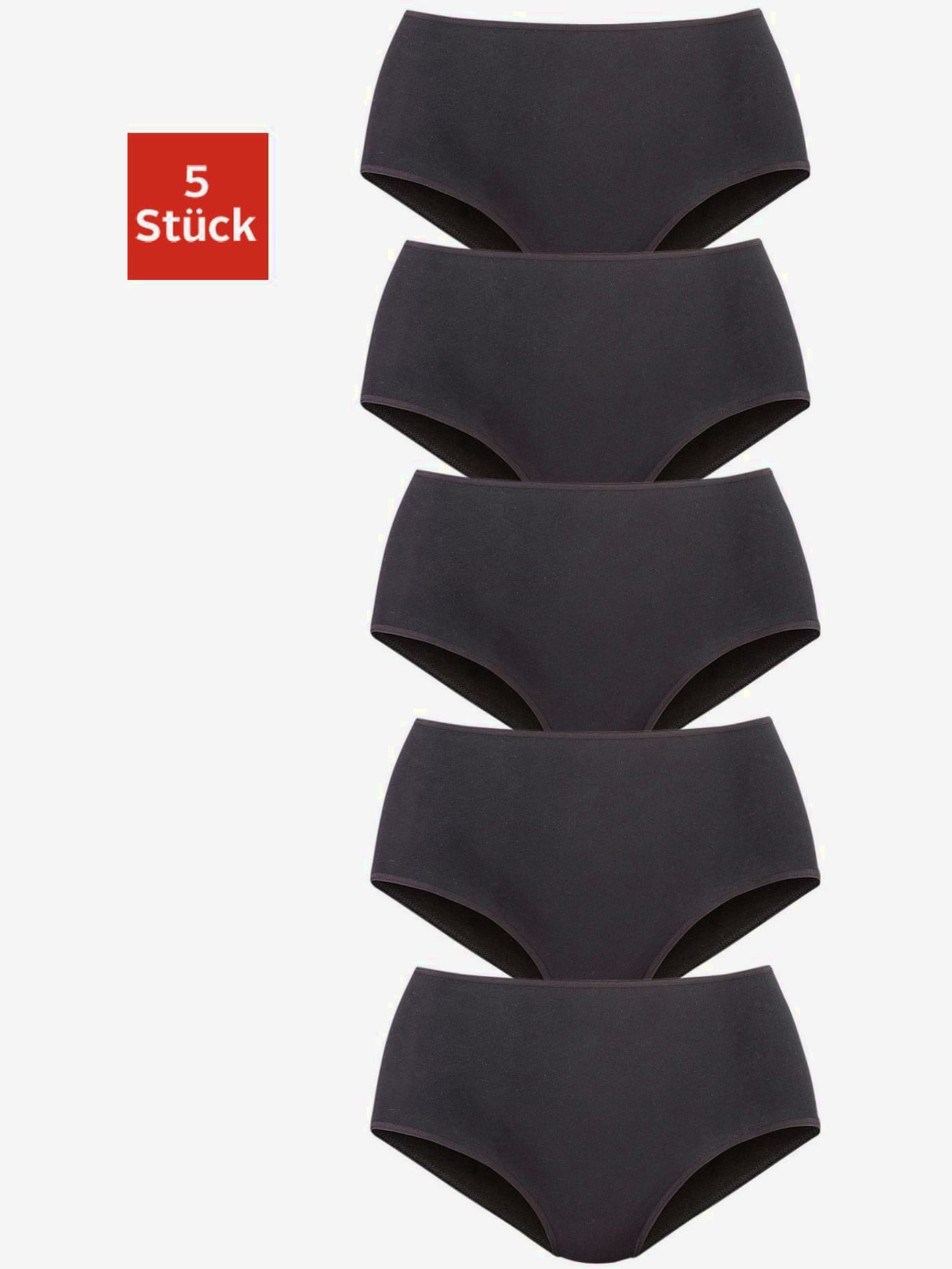 Slips lot de 5 panties pratique