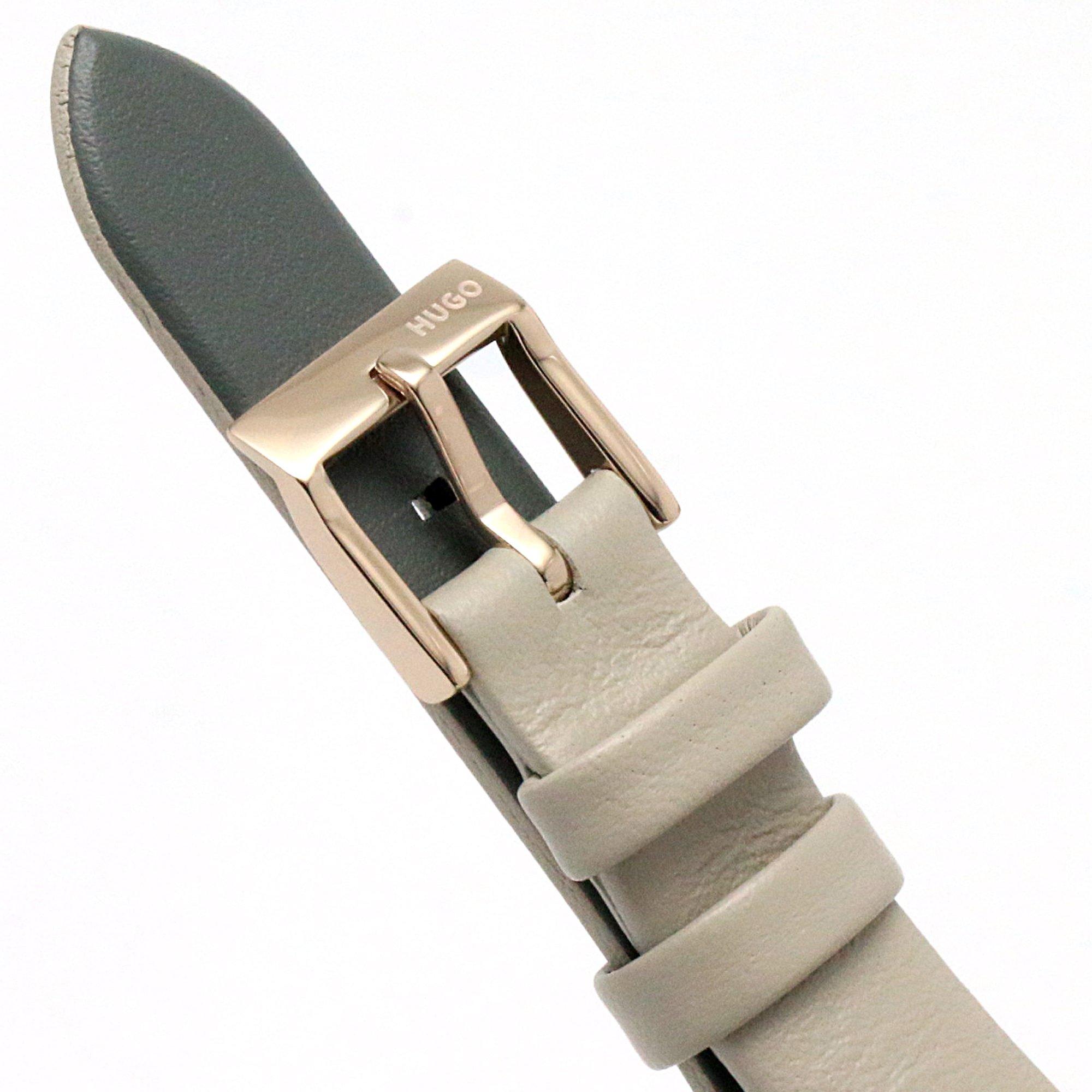 Hugo Flash Plated Stainless Steel Fashion Analogue Quartz Watch