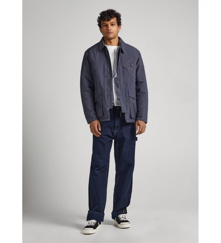 Jaqueta Benedict da Pepe Jeans, azul-marinho