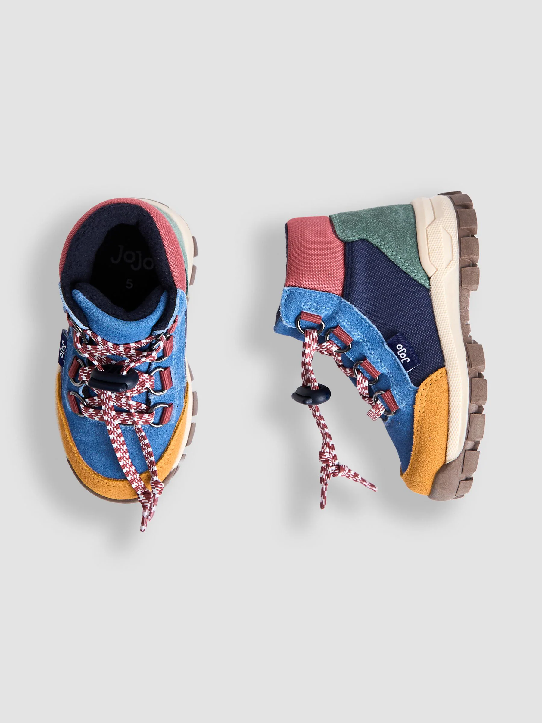 JoJo Maman Bébé - Kleurblok-wandelschoenen