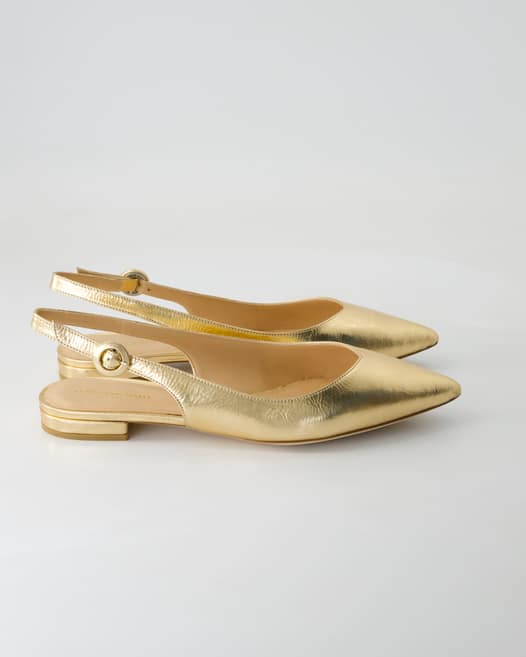 Konstantin Starke CE600 Slingpumps in Gold