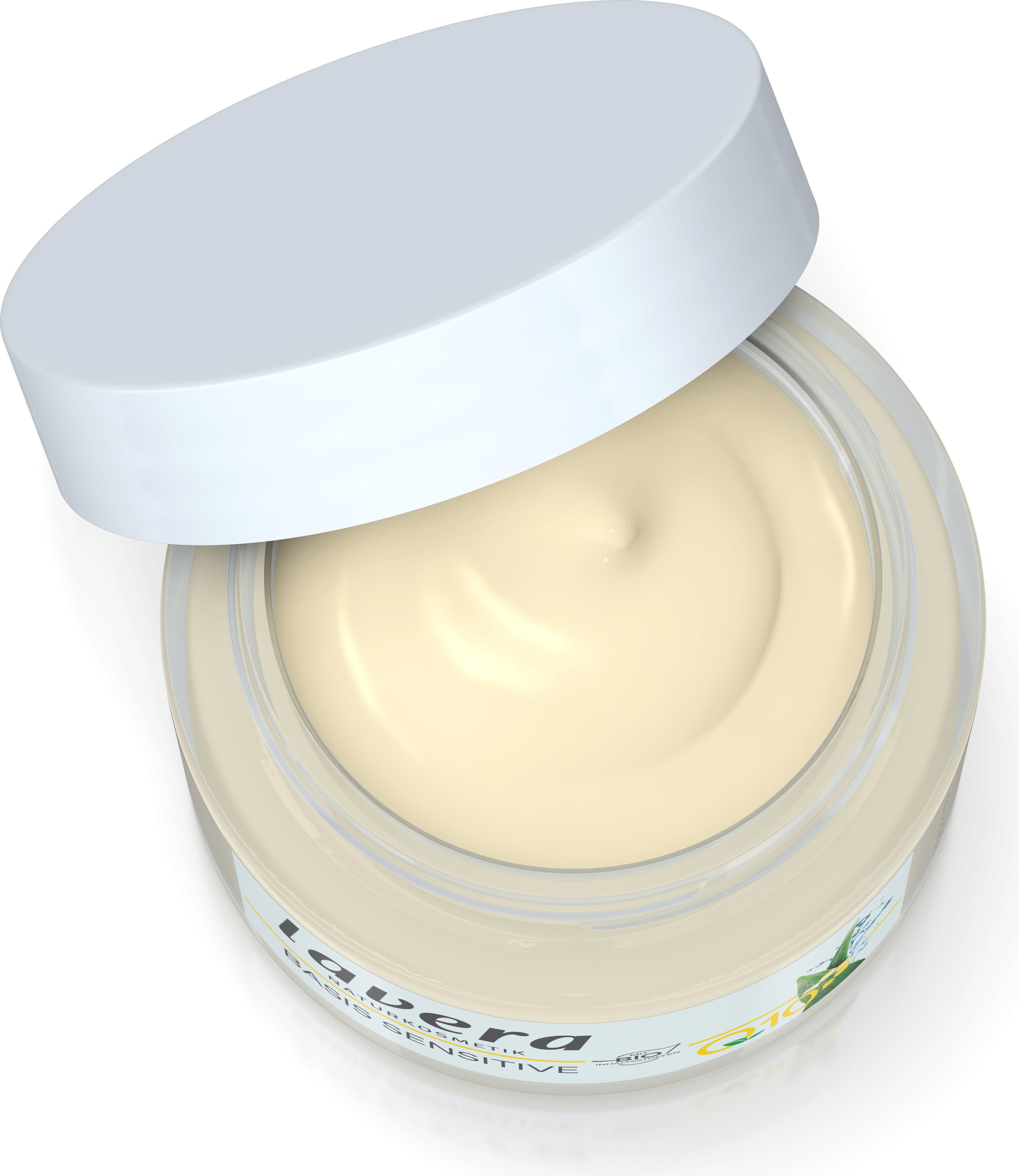 lavera  Basis Sensitiv Anti-Falten Feuchtigkeitscreme Q10, 50 ml