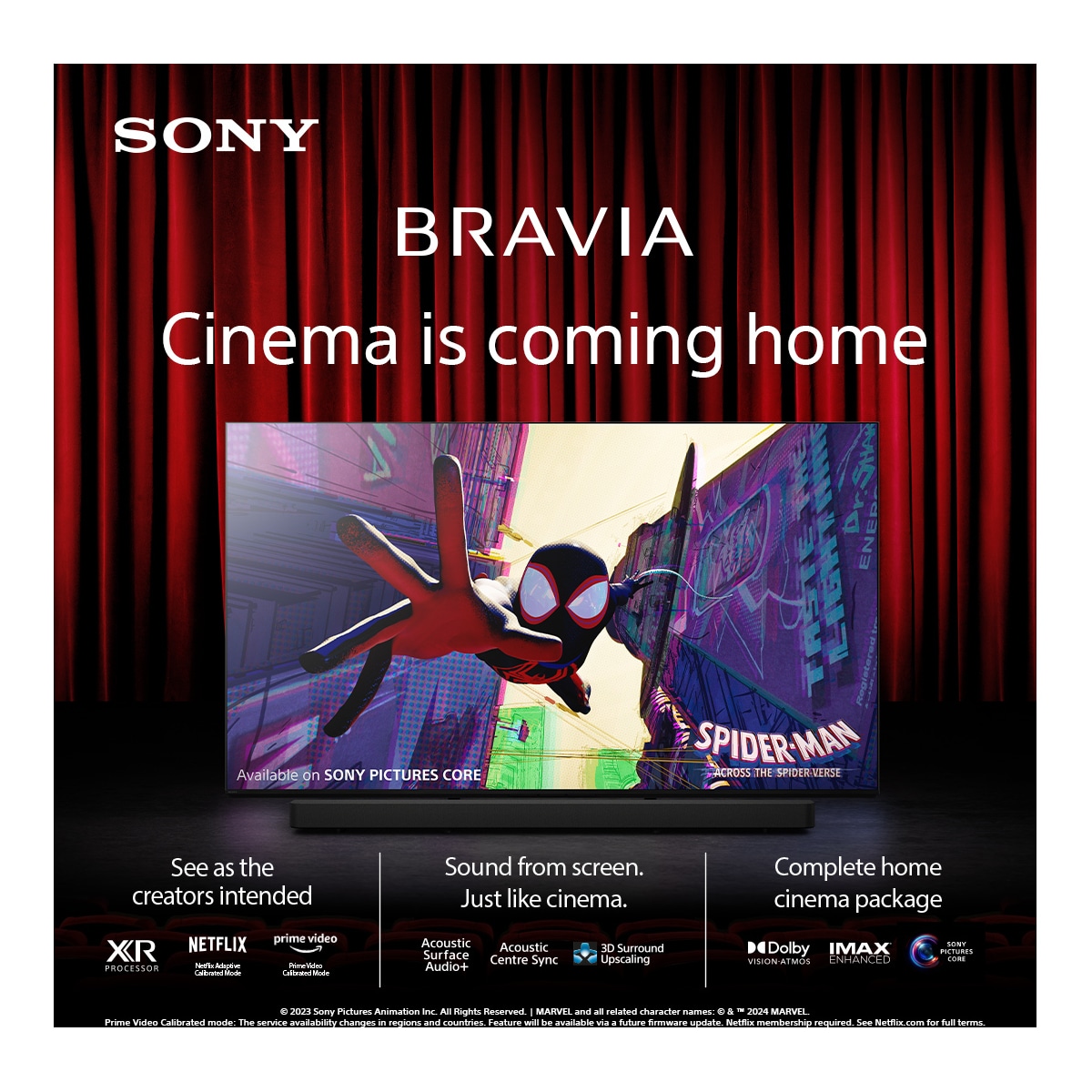 Sony 55” Bravia 8 4K OLED smart-TV (2024)