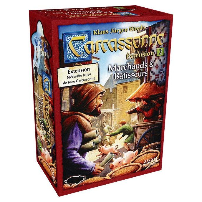 Carcassonne : Marchands  et  Bâtisseurs