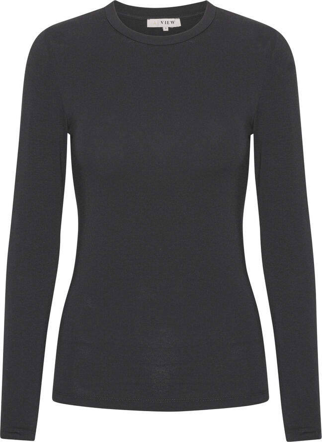 A-VIEW Stabil top l/s Black
