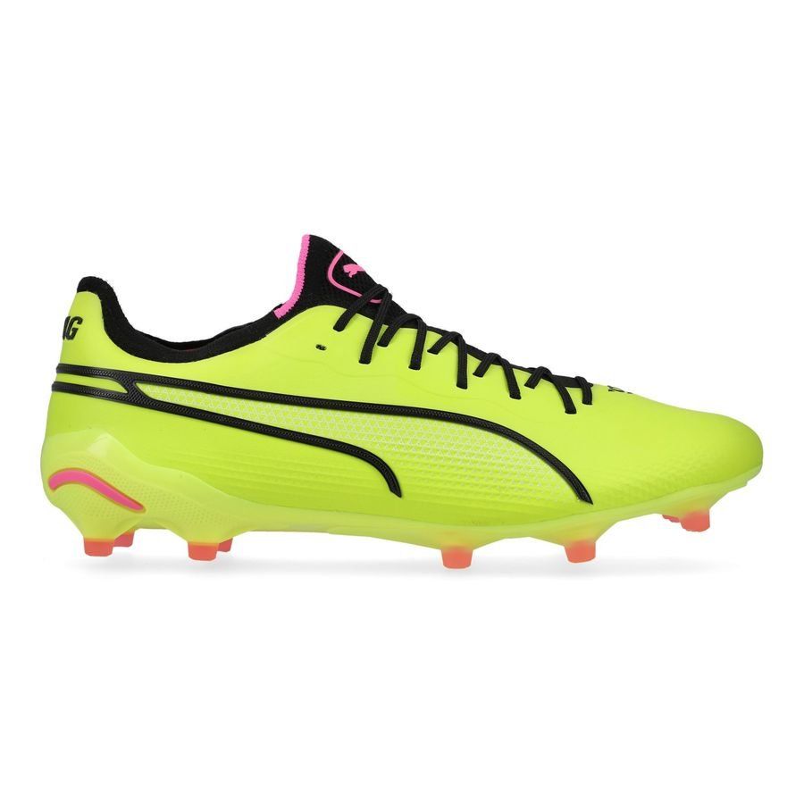 PUMA King Ultimate FG/AG Phenomenal - Electric Lime/Noir/Poison Pink