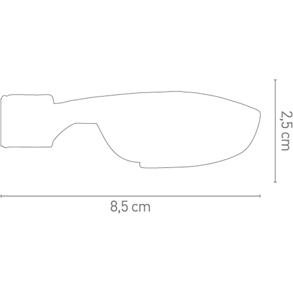 Chaft - Clignotants à Ampoules Furtif Blanc / Fumé