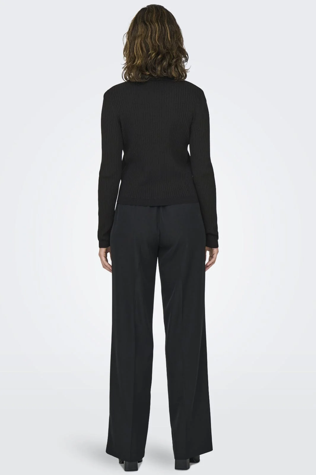 Only Onlkaya Ls Polo V-Neck Cardigan Knt 15344842 4717431 black