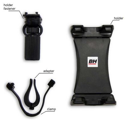 Support pour Smartphone et Tablette pour appareils de Fitness 0190906 - Réglable Entre 4 7 et 13 Pouces...