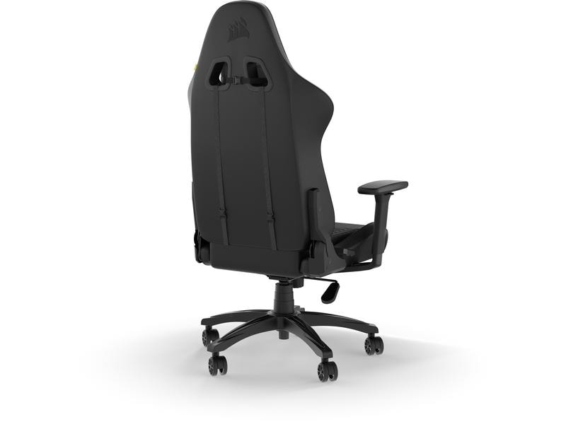 Corsair Gaming-Stuhl T100 Relaxed Kunstleder Schwarz Gaming-Computerstuhl mit 120 kg Belastbarkeit