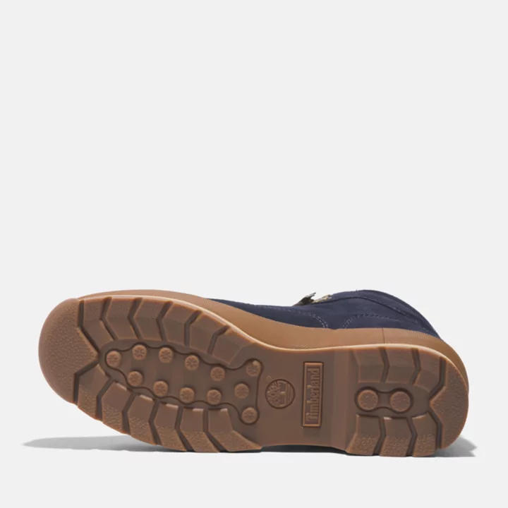 Chaussure de randonnée Euro Hiker Timberland C.F. Stead Indigo Suede pour homme en bleu foncé