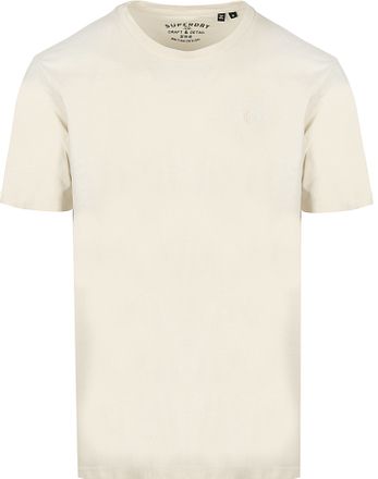Superdry Tee Essentials Relaxed Off White M1012208A-ICF kopen