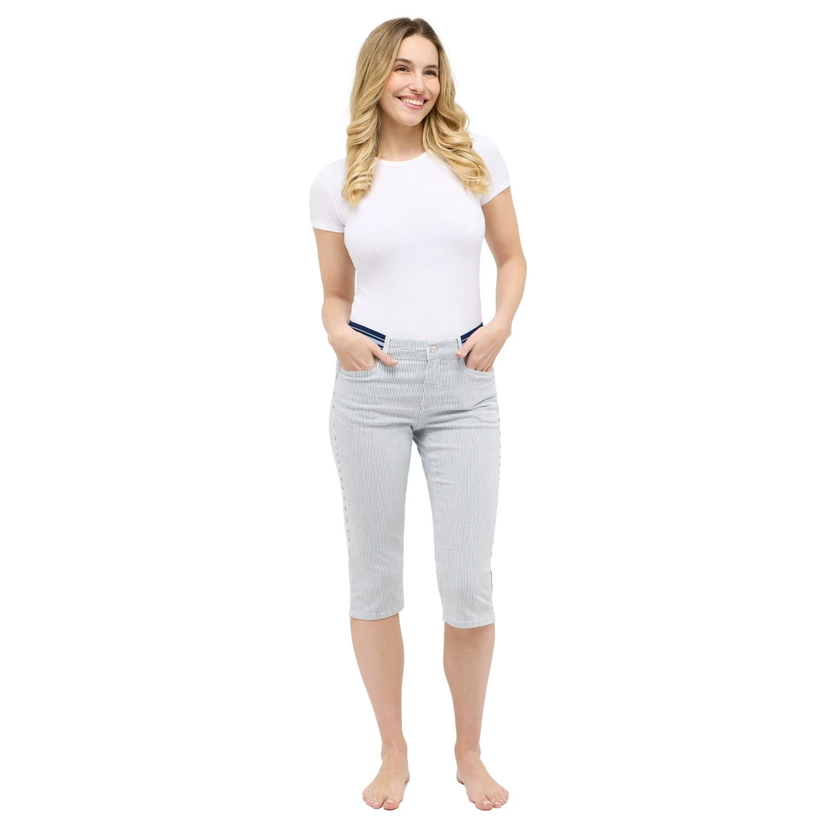Dames Blouse 25015 blouse streep oversized