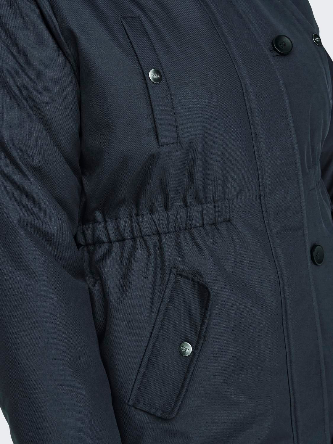 CARMIE Langer Parka India Ink