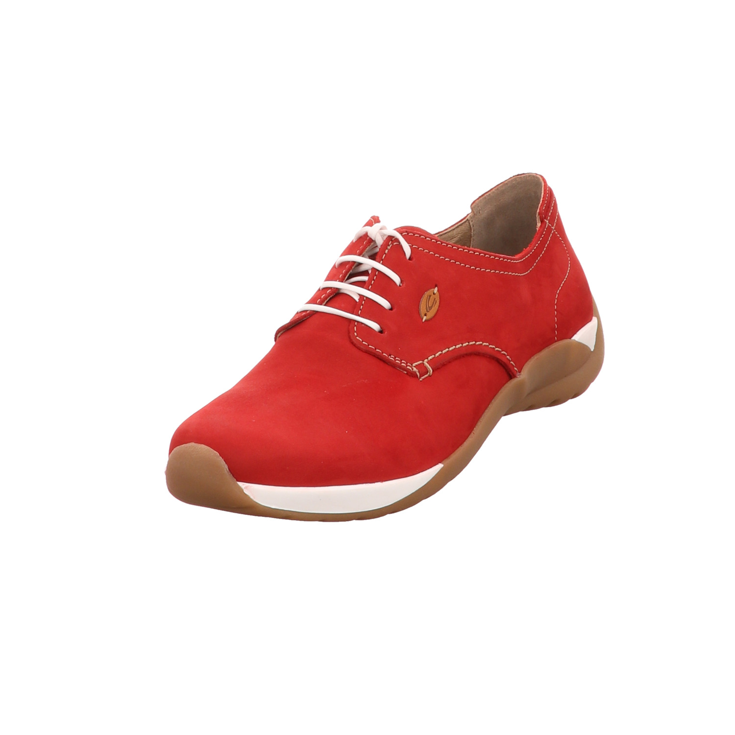 Camel Damen-Sneaker Nubuk rot rot