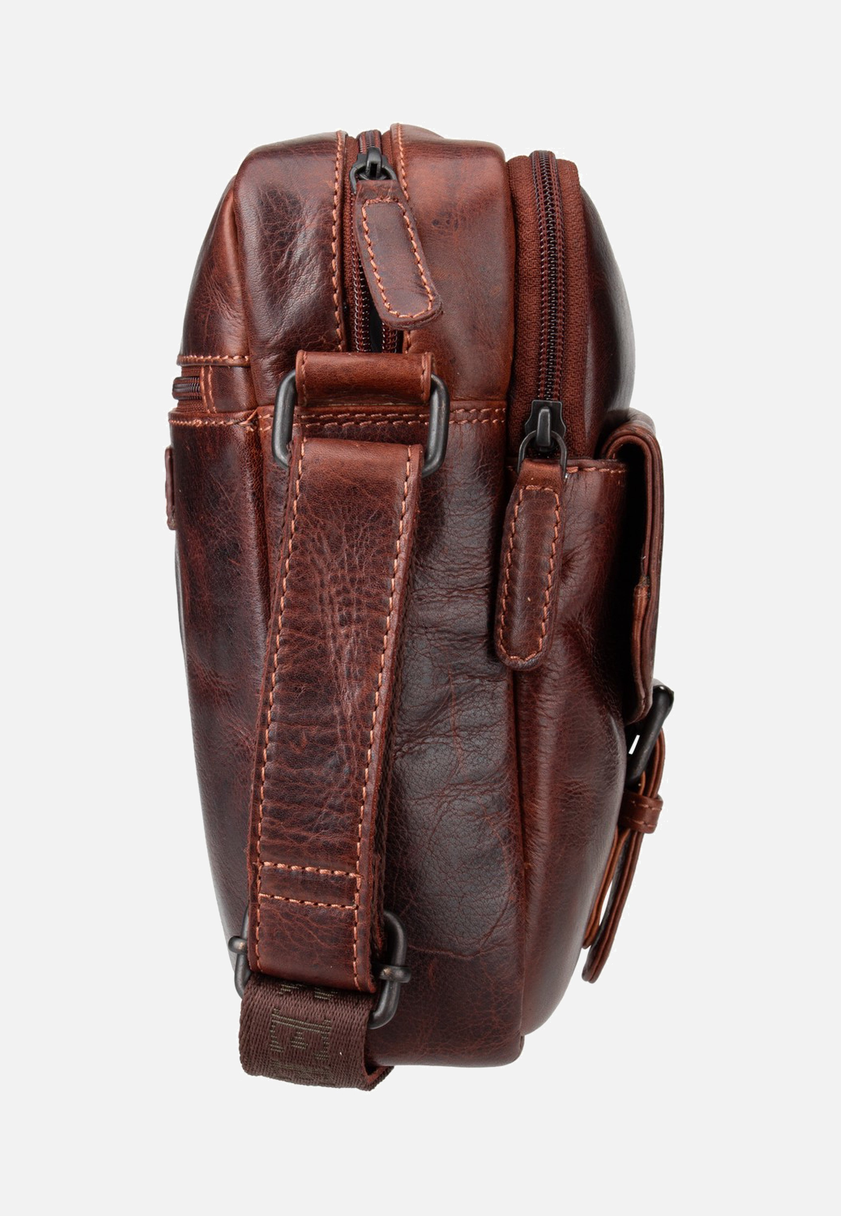 Rugged Shoulderbag L Teak Brown - Umhängetasche