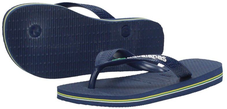 Havaianas Brasil Logo blauw