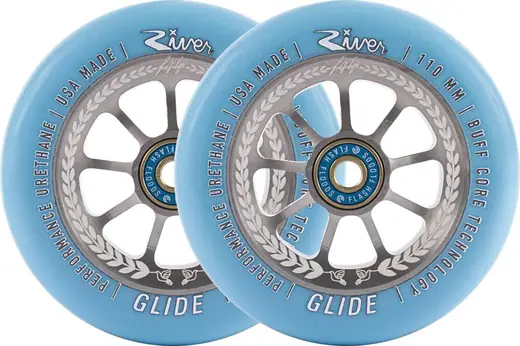 River Glide Juzzy Carter Hjul Til Løbehjul 2-Pak