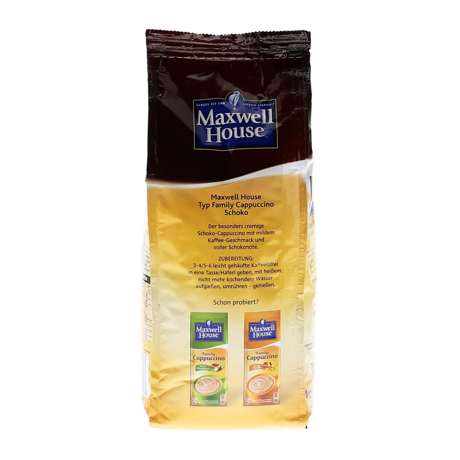 Maxwell Cappuccino Schoko