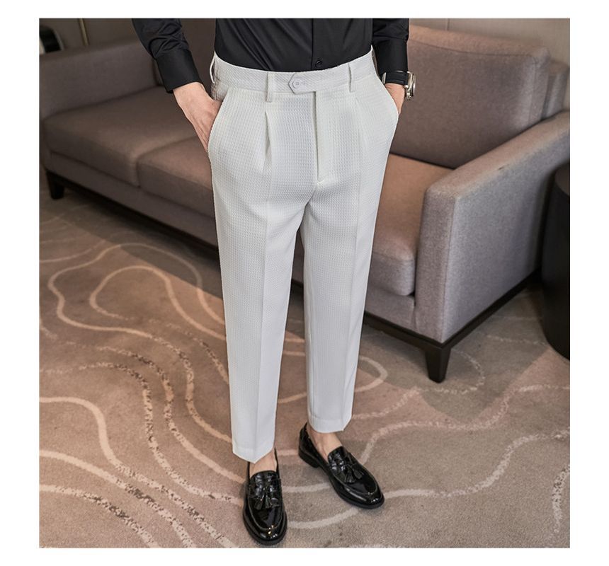 Deepwood - Hoge taille, effen, rechte broek
