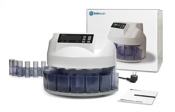 Mønttæller Safescan 1250 Basic - coin counter - Kun til Euro