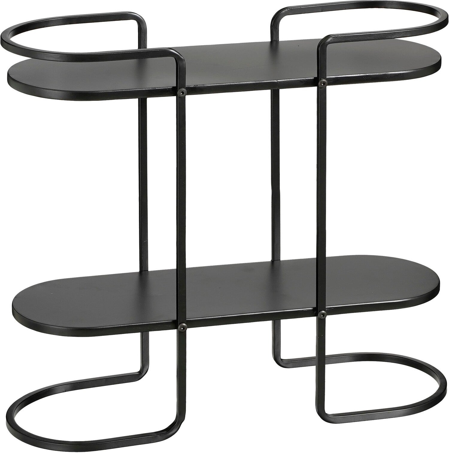 Mica Decorations plantenstandaard Cordoba zwart 57,5 x 20 x 50 cm