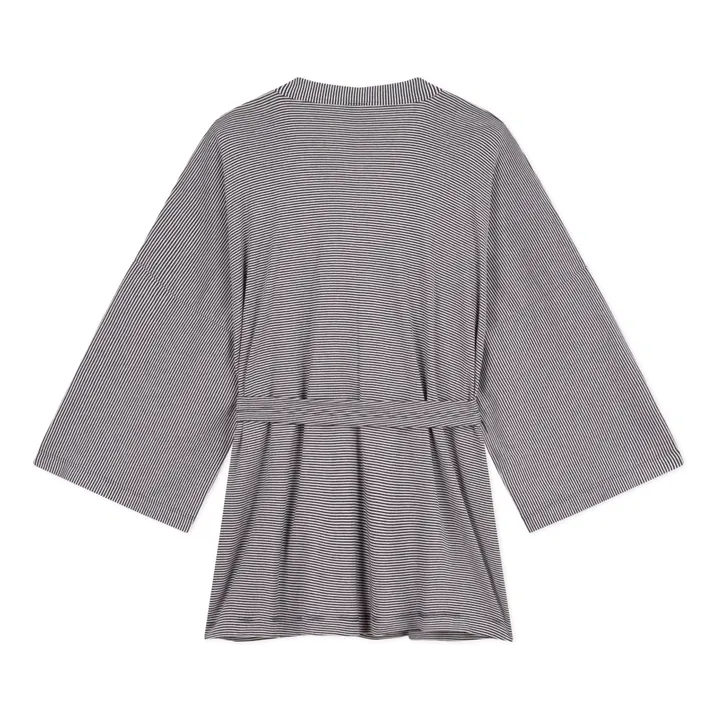 Petit Bateau Kimono Minatto Rayé - Collection Femme | Bleu marine