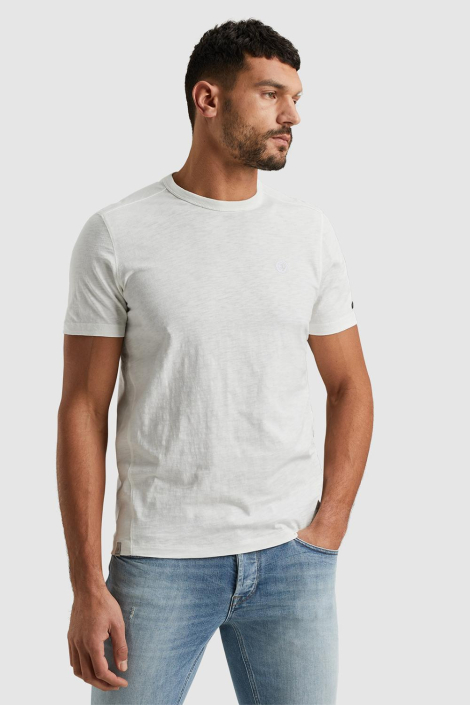 Cast Iron ecru heren t-shirt