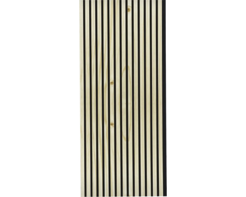 Akoestisch paneel ruw massief grenen 1195 x 572 x 19 mm