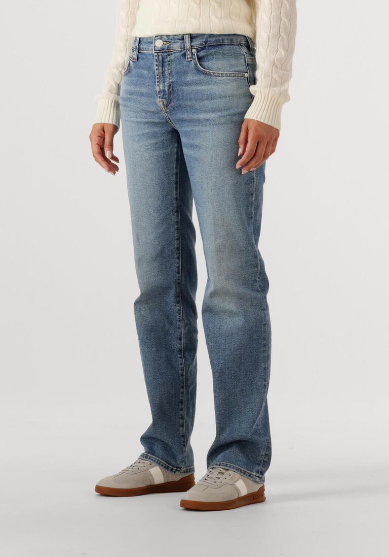 blauwe 7 for all mankind straight leg jeans calie straight fancy