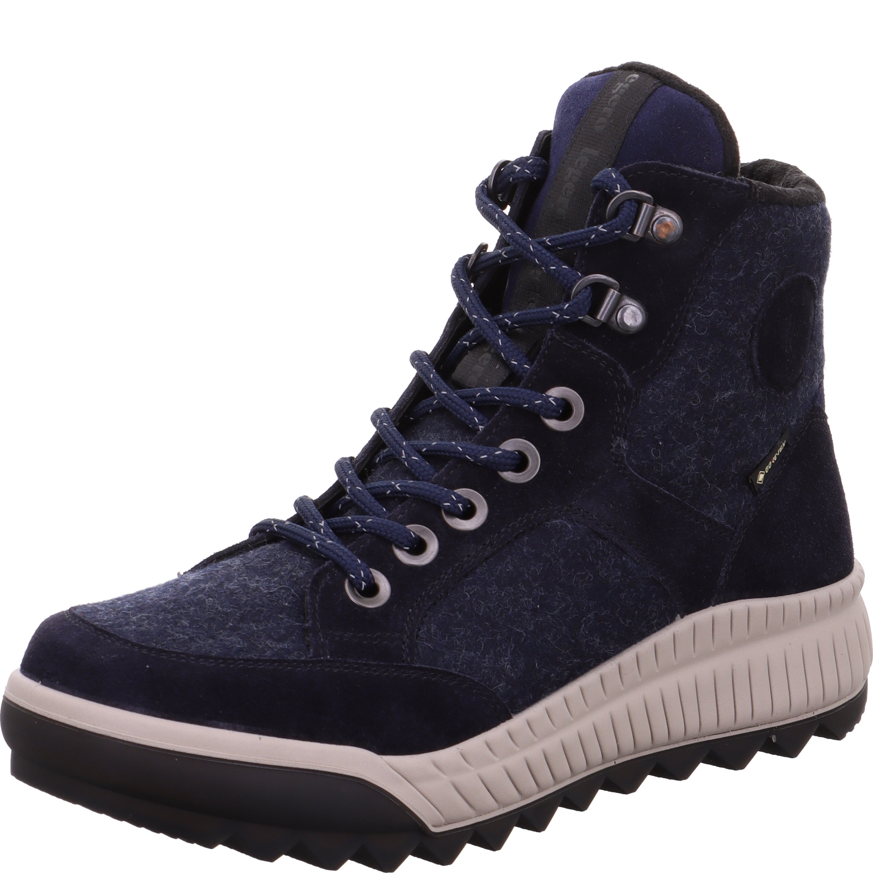legero TIRANO Damen  Schnürboots mit Reißverschluss - Farbe: Oceano - Größe: 40