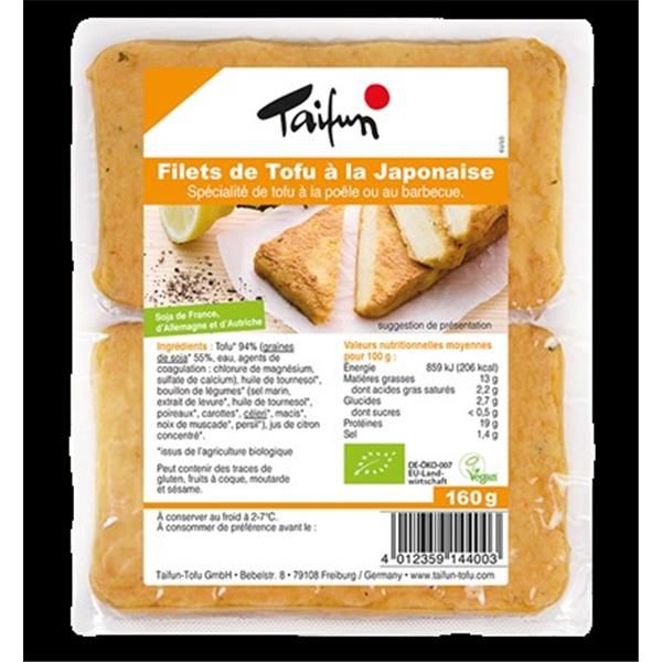Filetes De Tofu Japonês Bio