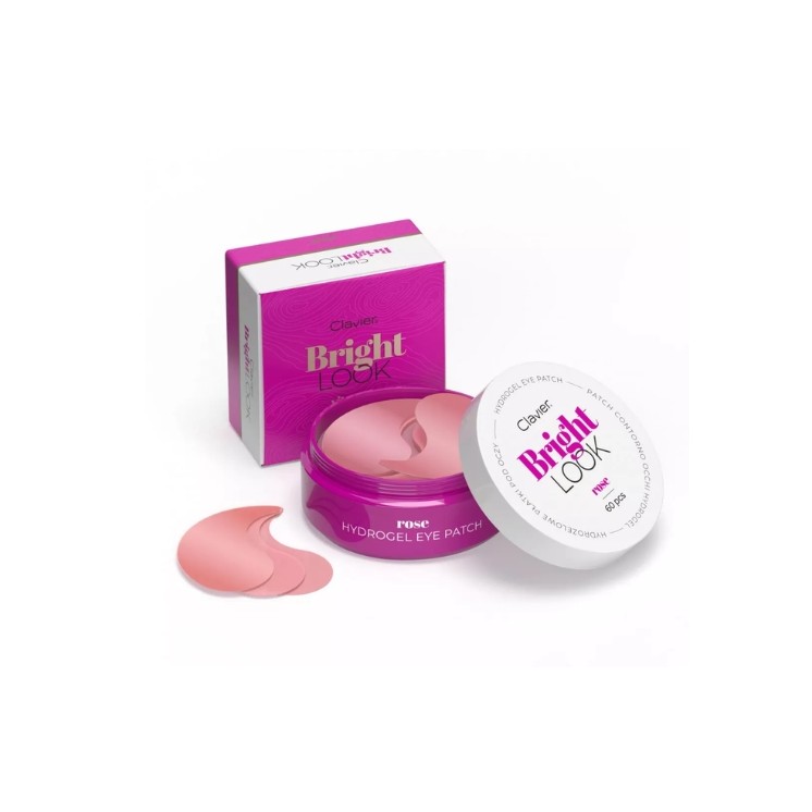 Clavier Bright Look hydro -Augenpads Rose 60 Stück