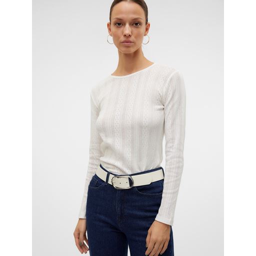 Vero Moda Lisa Bluse, Snow White, XS