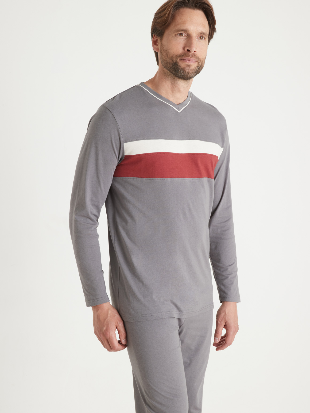 Pyjamas jersey pur coton lot de 2