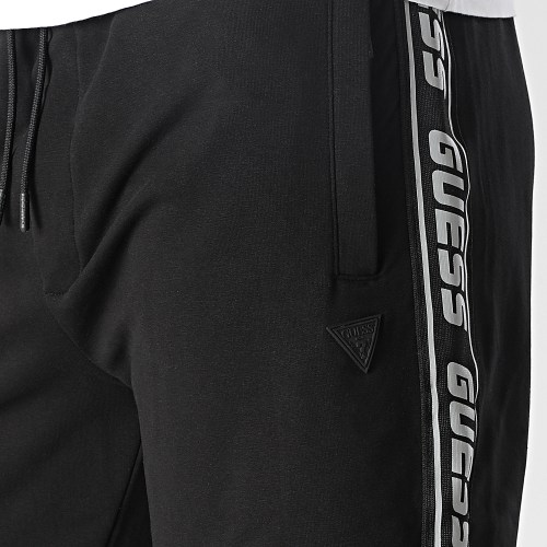 Short Jogging A Bandes Z2YD02-K6ZS1 Noir