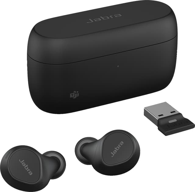 Jabra Evole2 Buds USB-A MS Teams trådløse høretelefoner
