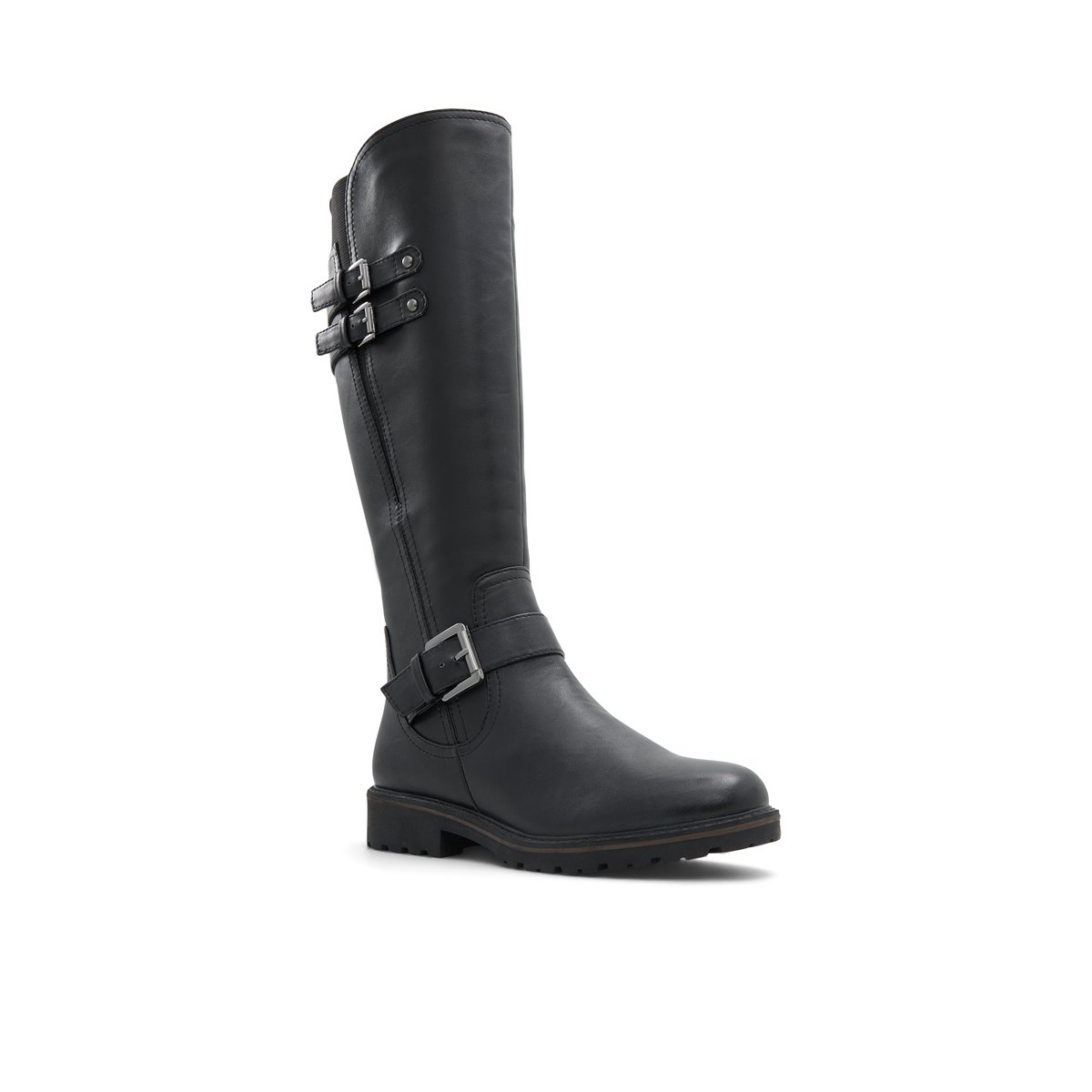 BANFF TRAIL-Etiliwen-Bottes mi-mollet - Talon plat - Noir