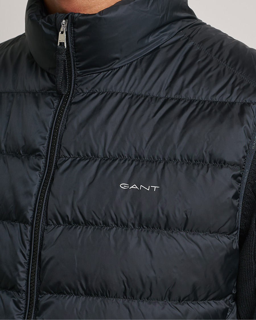 GANT The Light Down Gilet Black