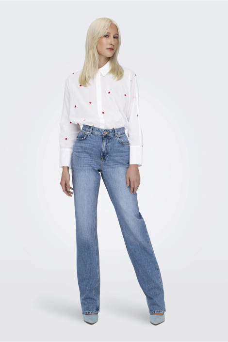 Only witte dames blouse