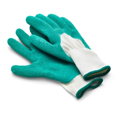 Rosenzüchterhandschuh, Grün/Beige