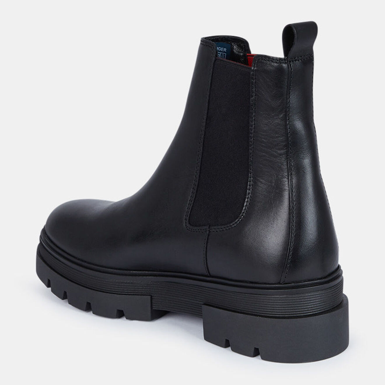 Tommy Hilfiger Chelsea boots en Cuir Monoch noires