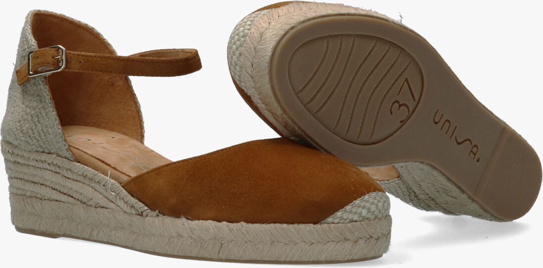 UNISA cognac unisa espadrilles cisca