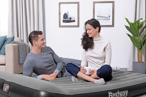 Bestway Tritech Premium luchtbed - Queensize (152cm) - Met ingebouwde pomp