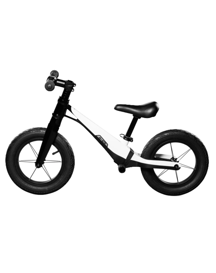 Laufrad MICRO BALANCE BIKE DELUXE PRO in schwarz/weiß