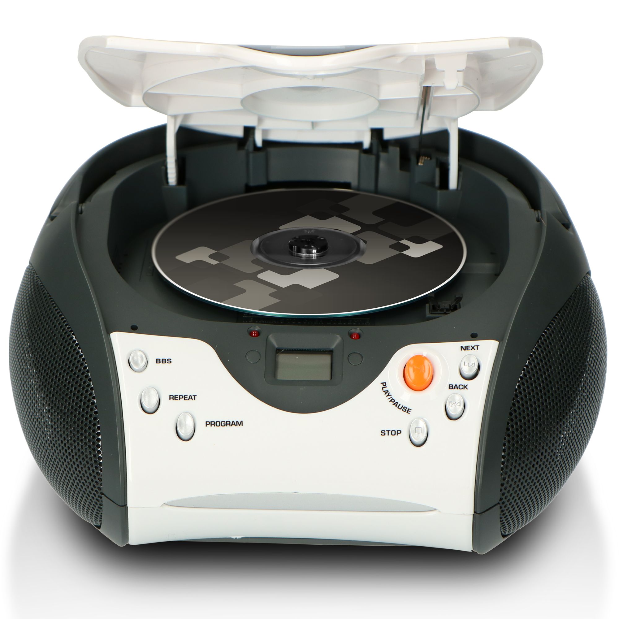 Lenco SCD-24 draagbare FM radio - White